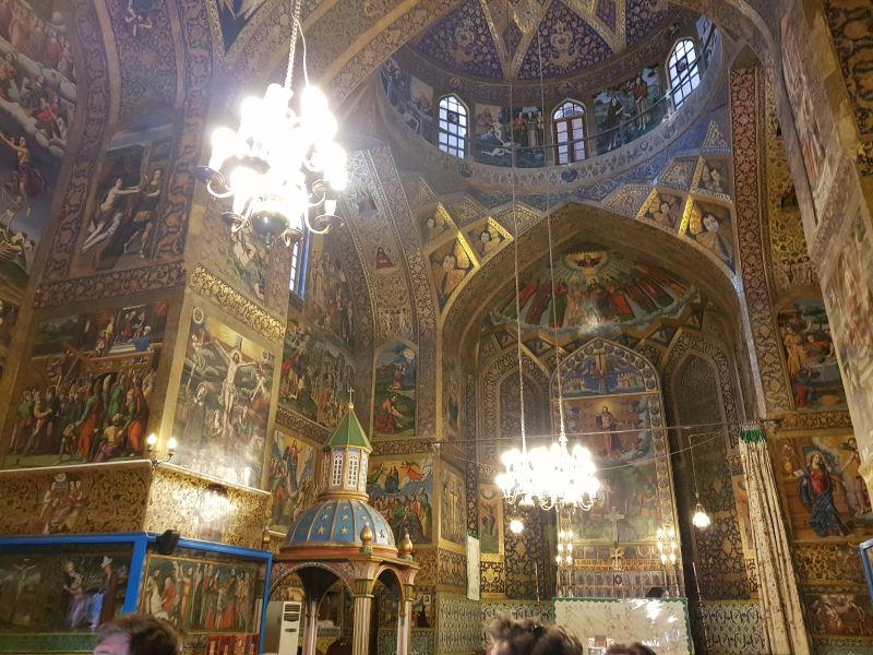 Inside Vank Cathedral 旺克大教堂内部