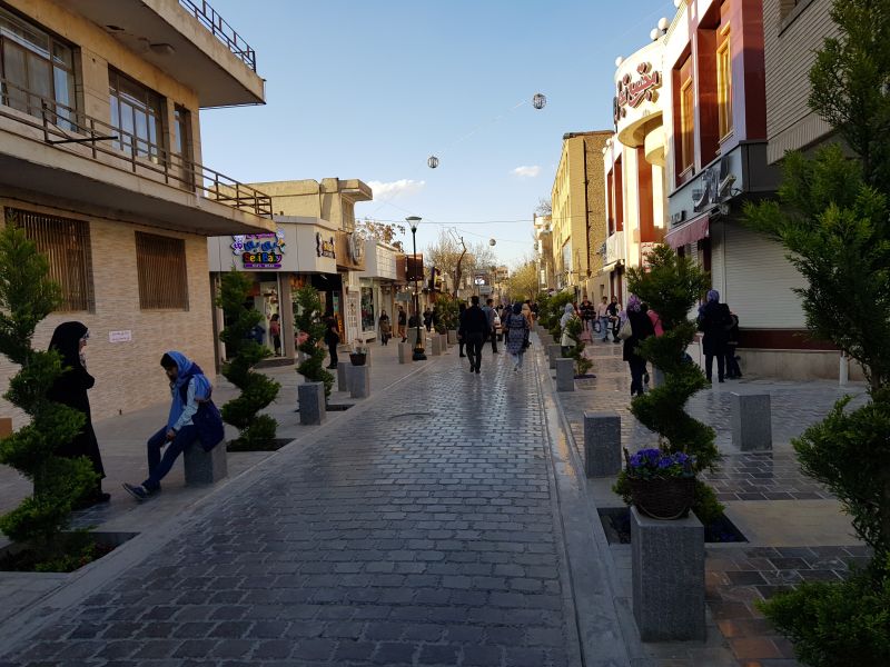 Walking mall in Isfahan 伊斯法罕步行街