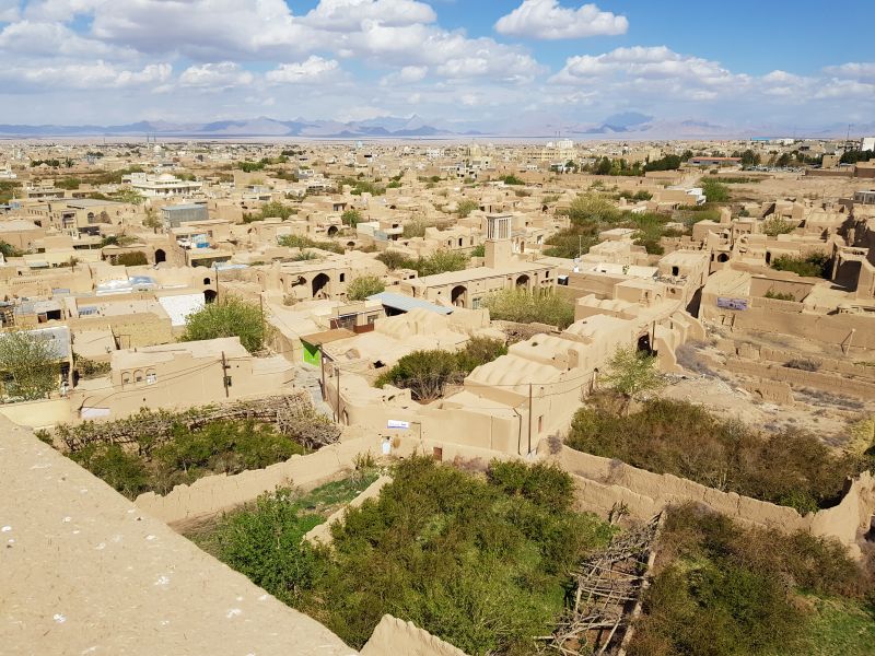 View from the top of Narin Castle 城堡四周景观