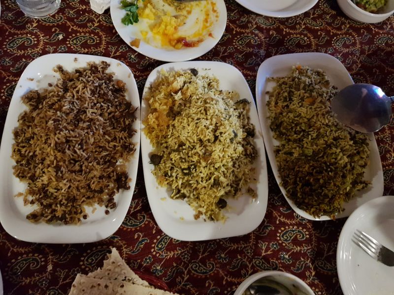 Sumptuous Iranian lunch 丰盛伊朗午餐