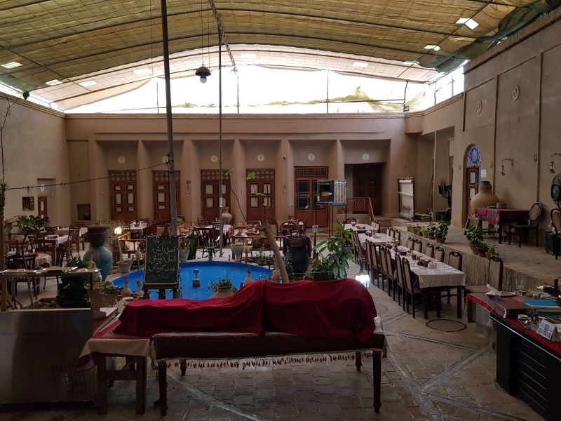 My hotel in Yazd 我住的亚兹德小酒店