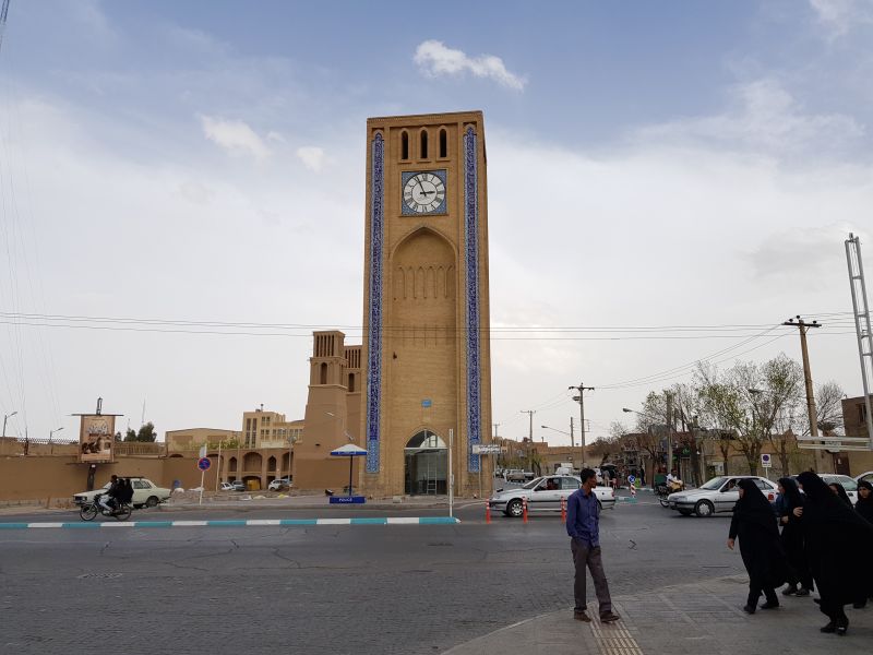 Old part of Yazd 亚兹德的老城区