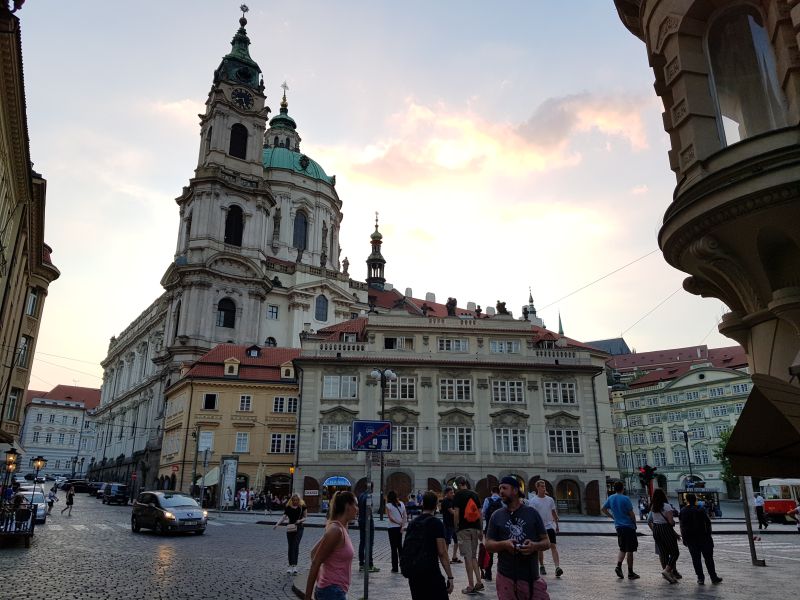 Old architecture are ubiquitous in Prague 布拉格的古建比比皆是