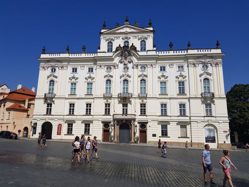 In the Prague Castle compound 布拉格城堡区