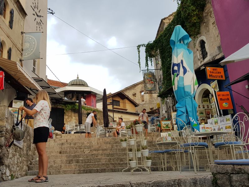 The Old Town of Mostar 莫斯塔尔老城区