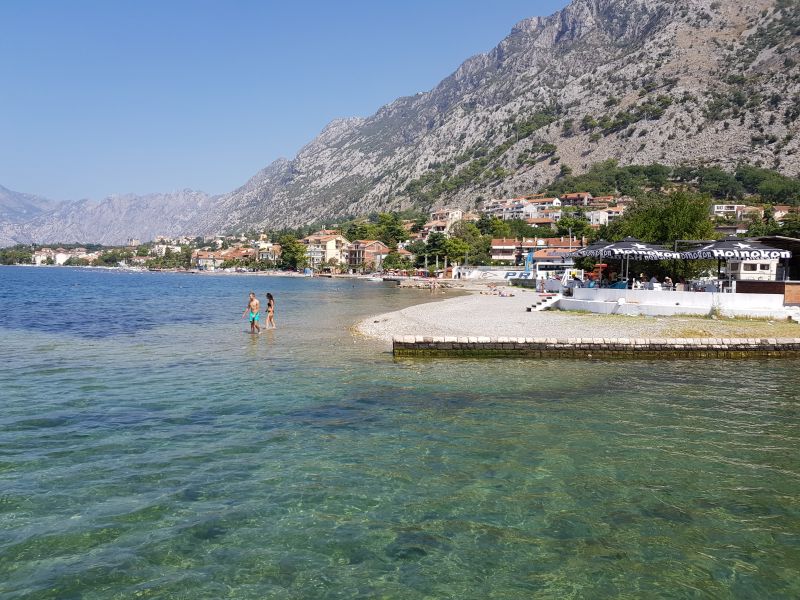 Beach of Kotor town 科托尔海滩