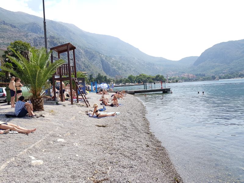 Beach of Kotor town 科托尔海滩