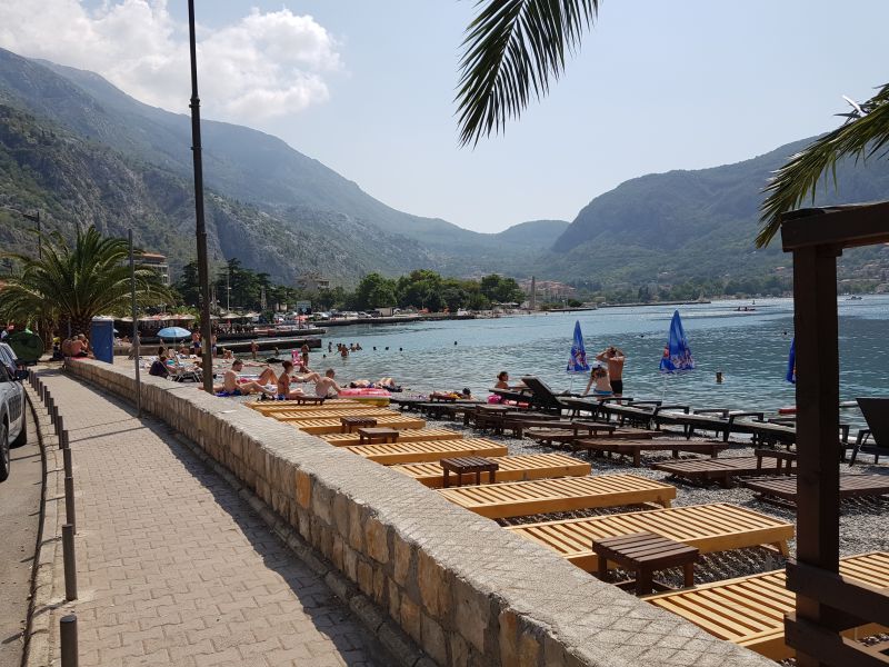 Beach of Kotor town 科托尔海滩