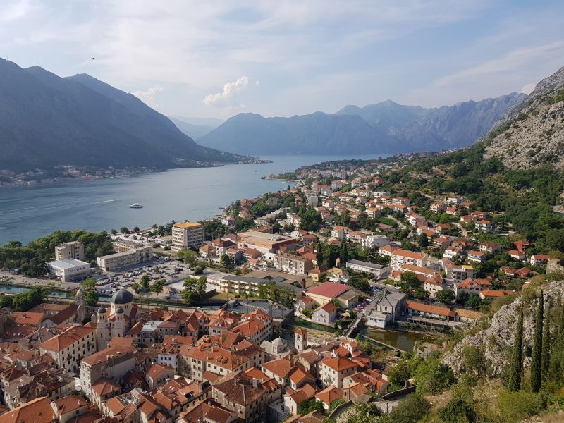 View from the Fortress of Kotor 科特尔城堡看科特尔全景