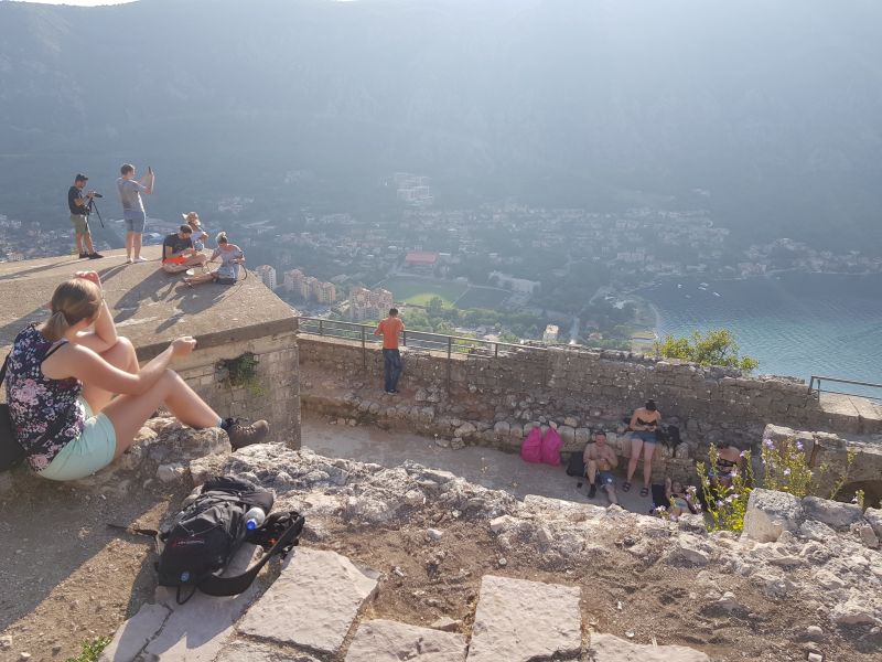 View from the Fortress of Kotor 科特尔城堡看科特尔全景