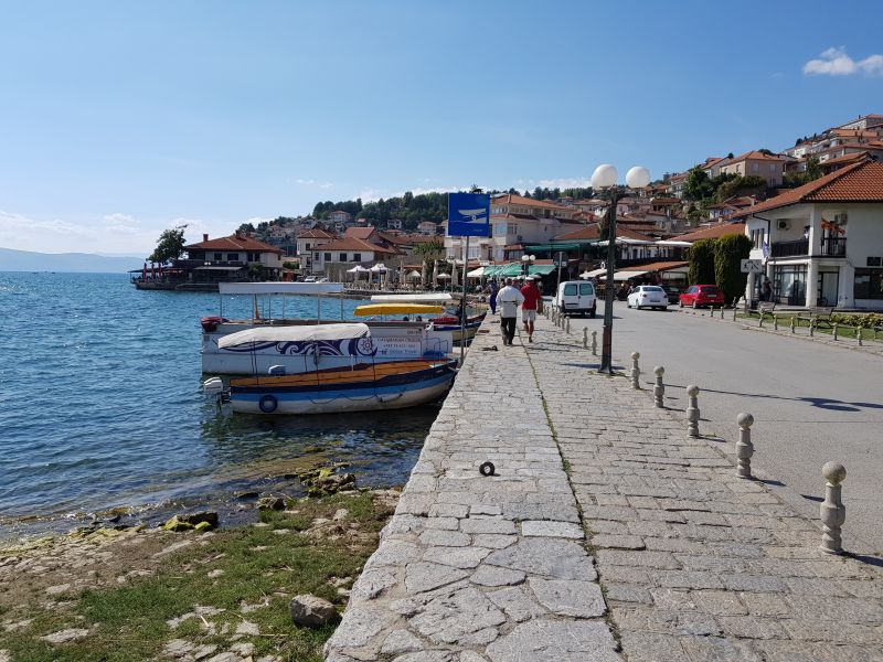 Ohrid Lake front 奥赫里德湖前岸