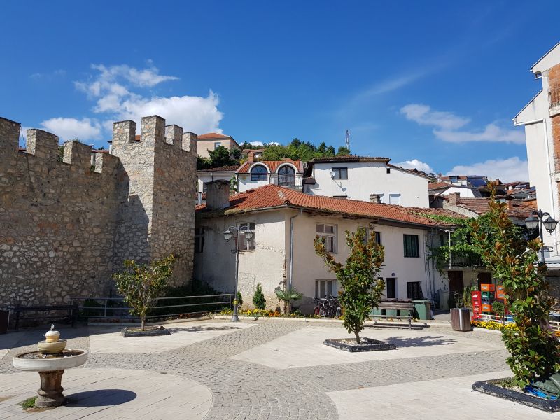 Old part of Ohrid 奥赫里德老镇