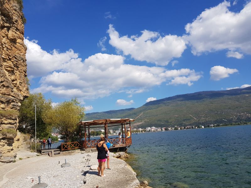 Enjoying Lake Ohrid 湖光山色