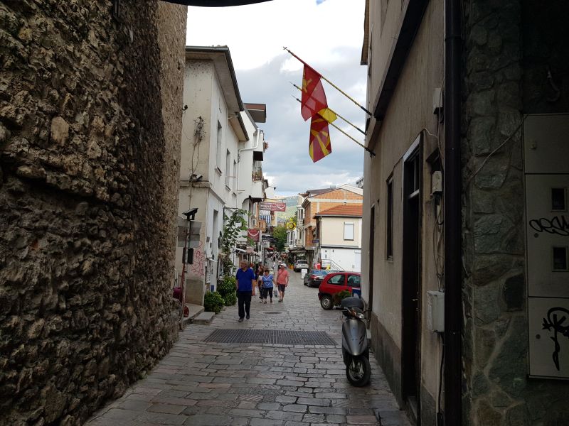 Ohrid old town 奥赫里德老区 