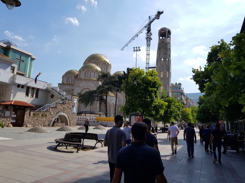 Memorial of Mother Theresa and the new Orthodox Church 特蕾莎修女纪念馆和东正教堂