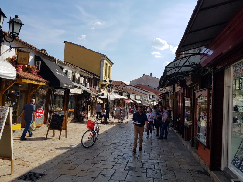 The old town of Skopje 斯克里普老城区