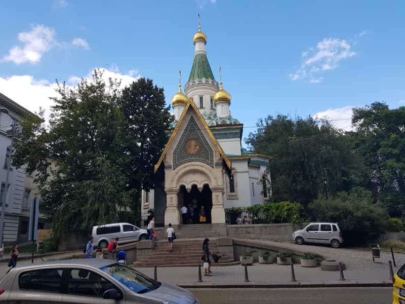 A Russian church 俄罗斯教堂