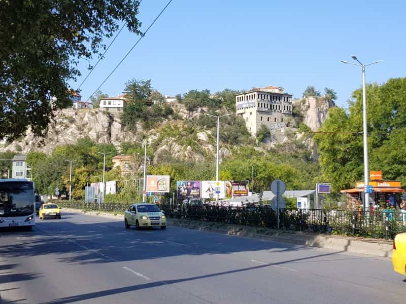 The high buildings of Plovdiv  别具风格建筑