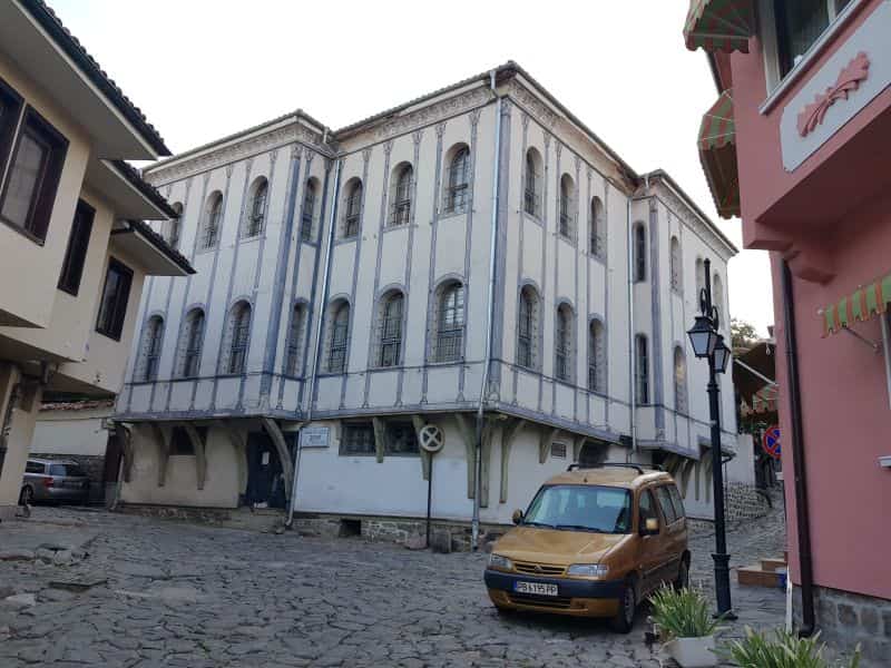 Plovdiv Old Town 普罗夫迪夫老区房子