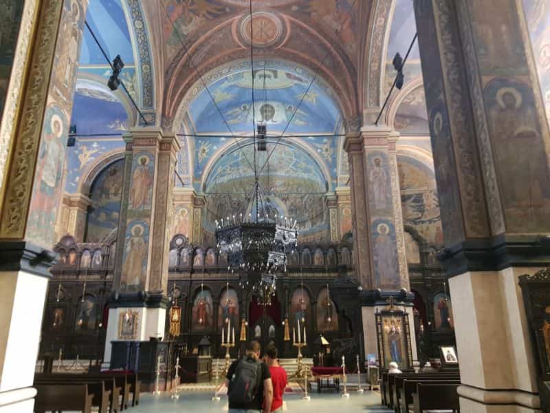 Interior of an old church 老教堂室内