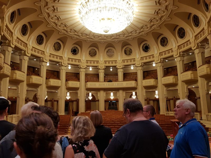 Inside the Palace of Parliament