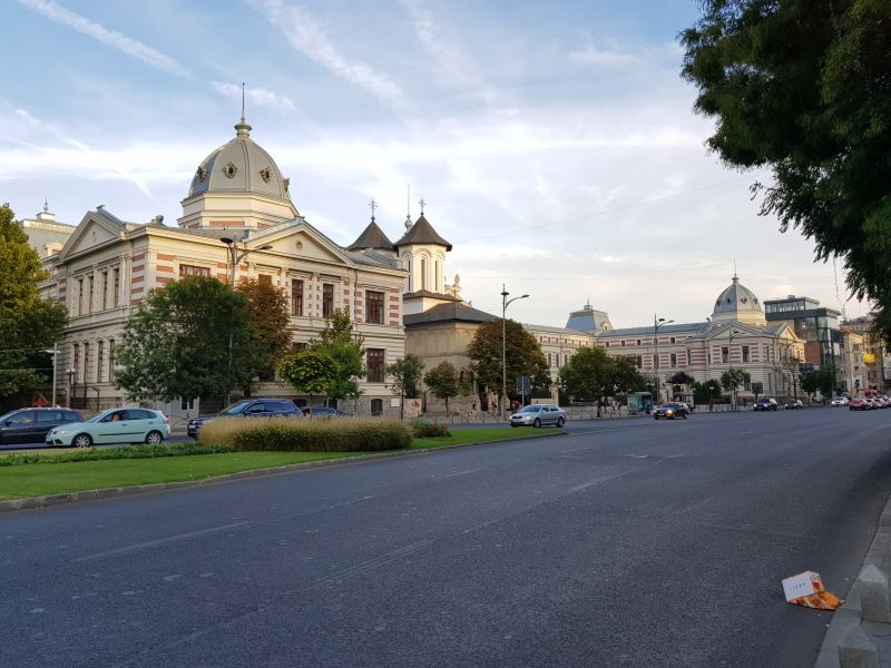 Coltea Hospital, a historic building built in early 18th century