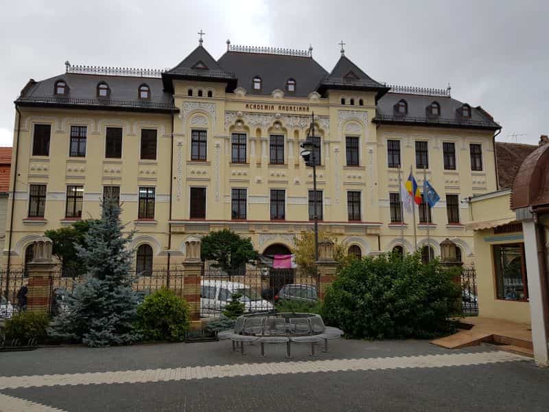 An old building, the Faculty of Theology St. Andrei Saguna