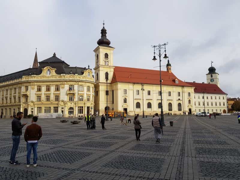 Sibiu Old Town Square