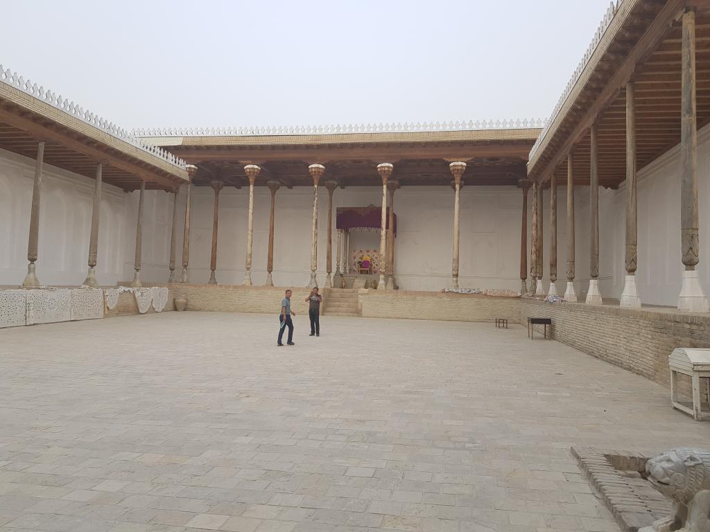 Ark of Bukhara- The Throne Hall which hosted the coronation ceremony of Bukhara rulers 