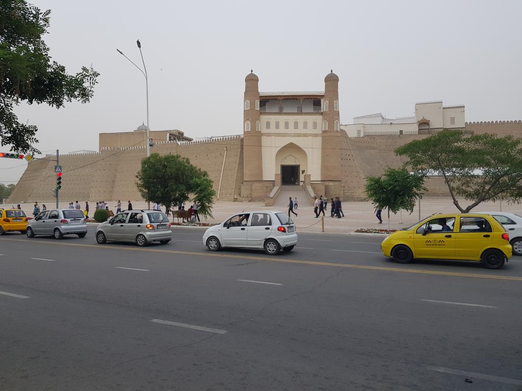 Front entrance of the Ark of Bukhara 布哈拉堡垒大门