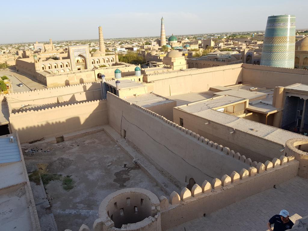 Khiva old town Kunya Ark Citadel 希瓦旧城堡