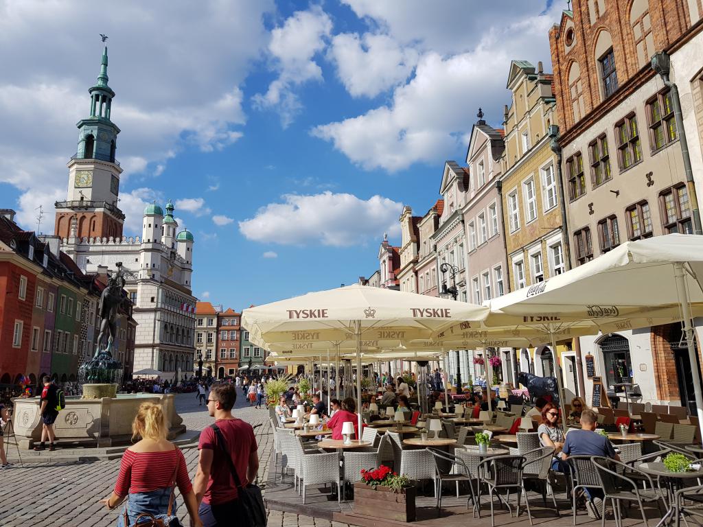 Poznan Old Town main square 波兹南l老城区主广场