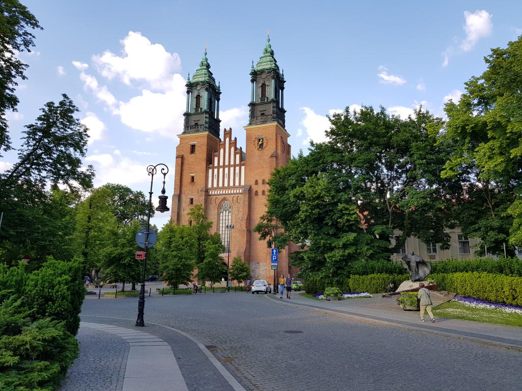 Poznan Cathedral, a catholic church 波兹南天主教堂