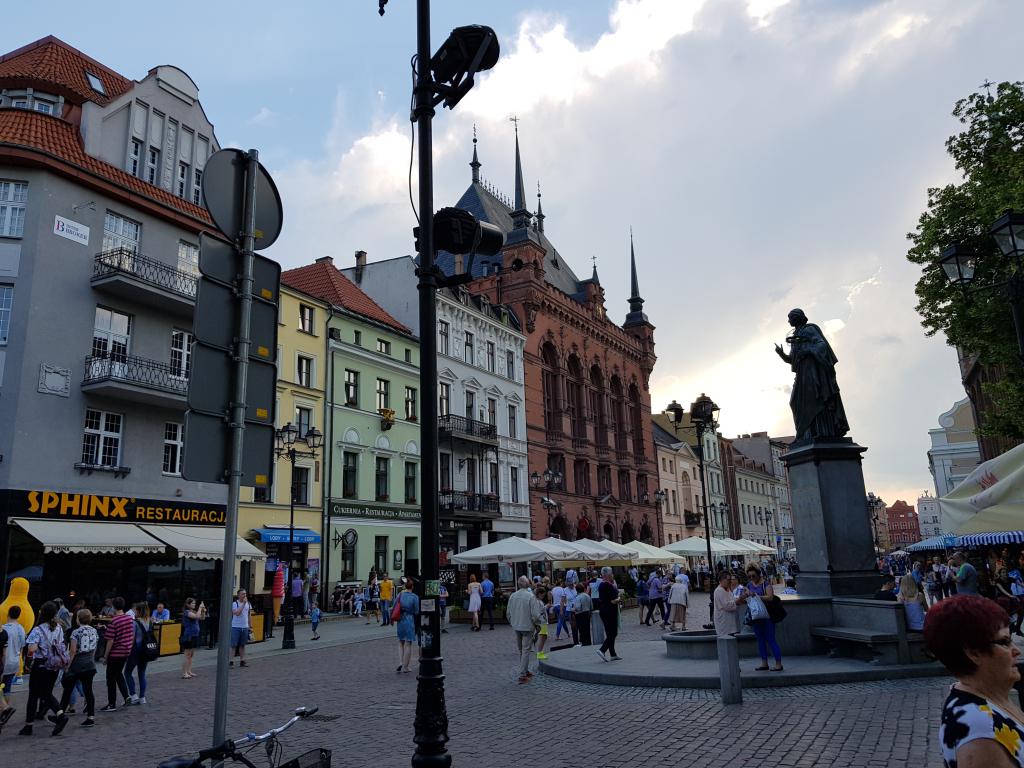 Torun old town square 托伦老城区广场