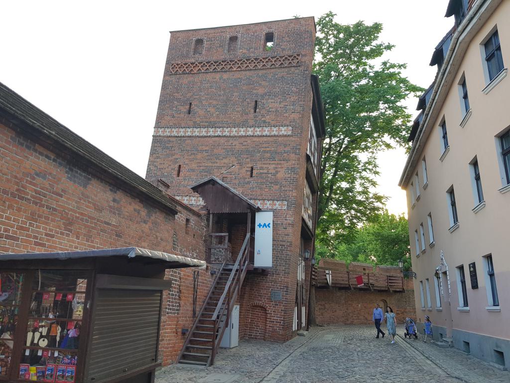 The Leaning Tower in Torun 托伦斜塔