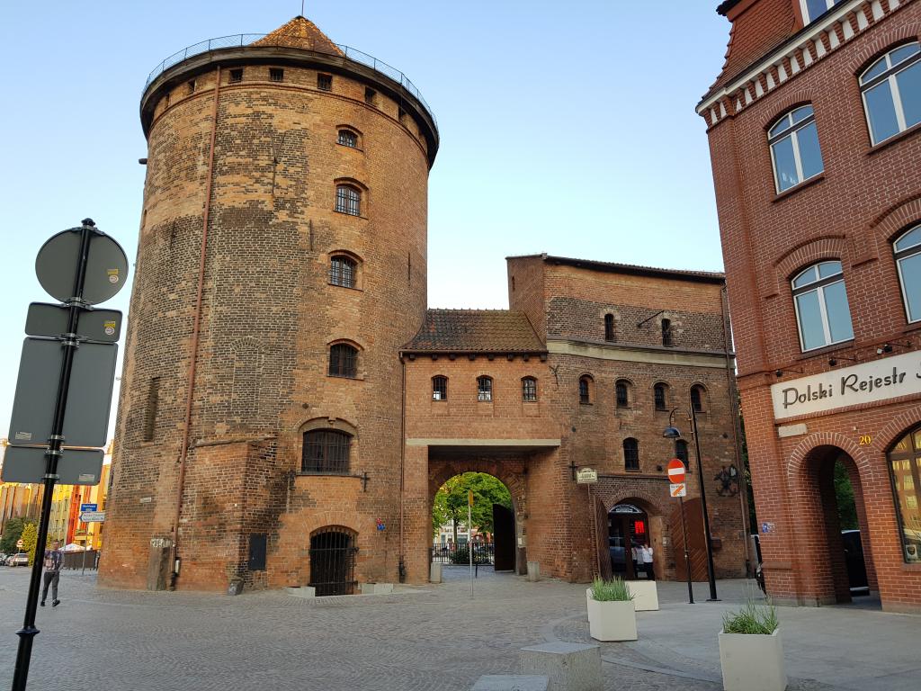 Stagiewna Gate, Gdansk 老城门