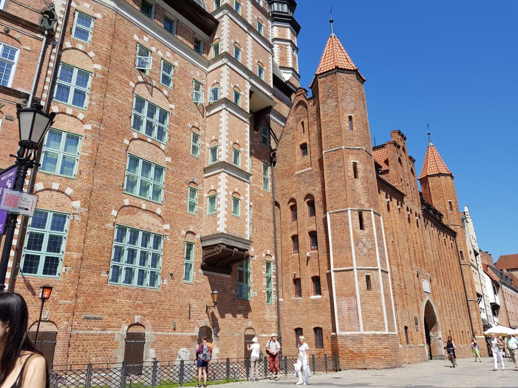 Straganiarska Gate, Gdansk 老城门