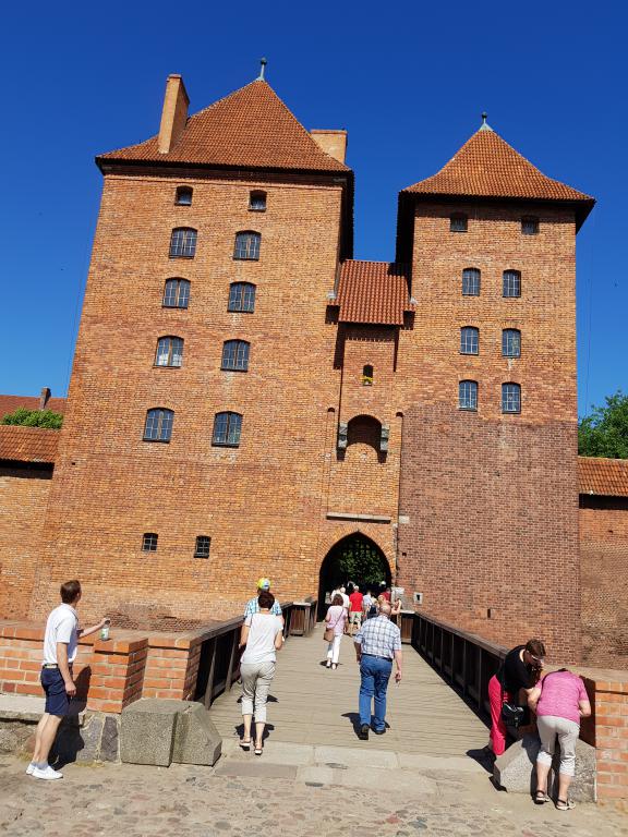 Malbork Castle gate 城堡城门