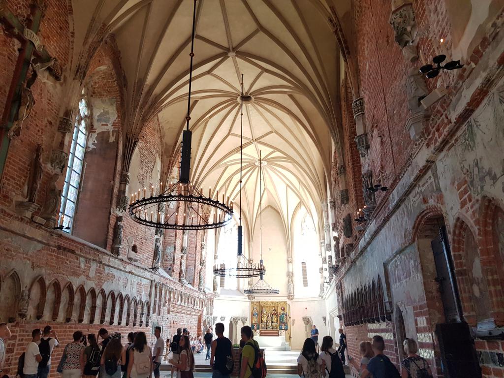 Inside the Chapel of St. Anne in Malbork Castle 城堡内教堂