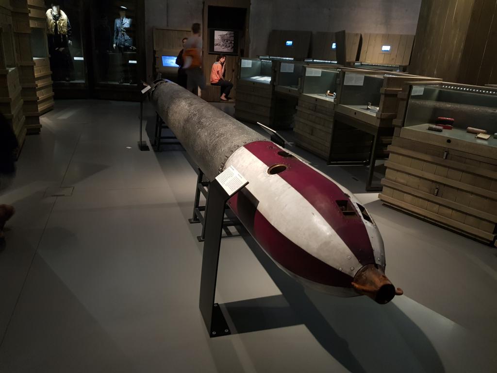 A torpedo, World War Two Museum, Gdansk 鱼雷