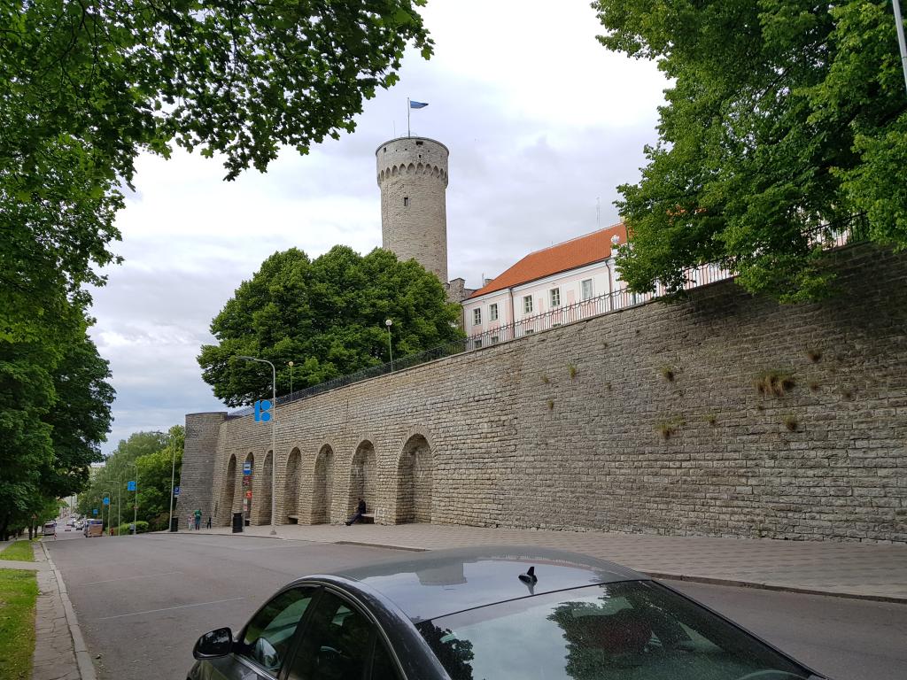 Toompea Castle, now Estonia parliament 座堂山城堡, 现国会大厦