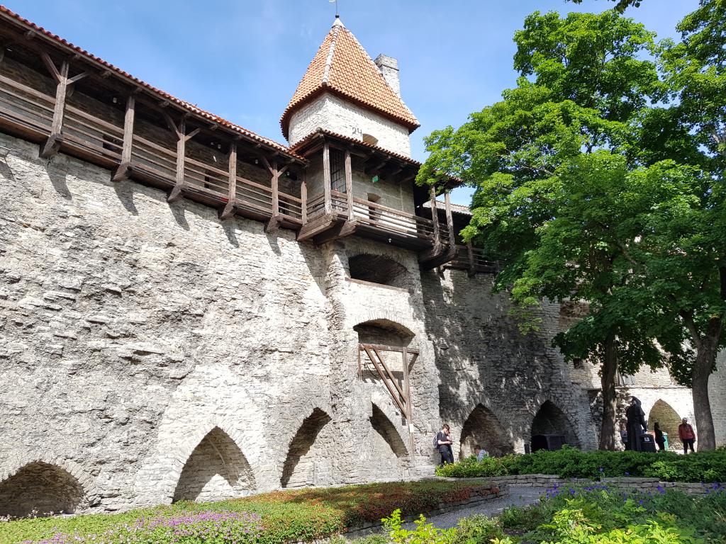 Medieval walls of Tallinn 塔林中世纪城墙