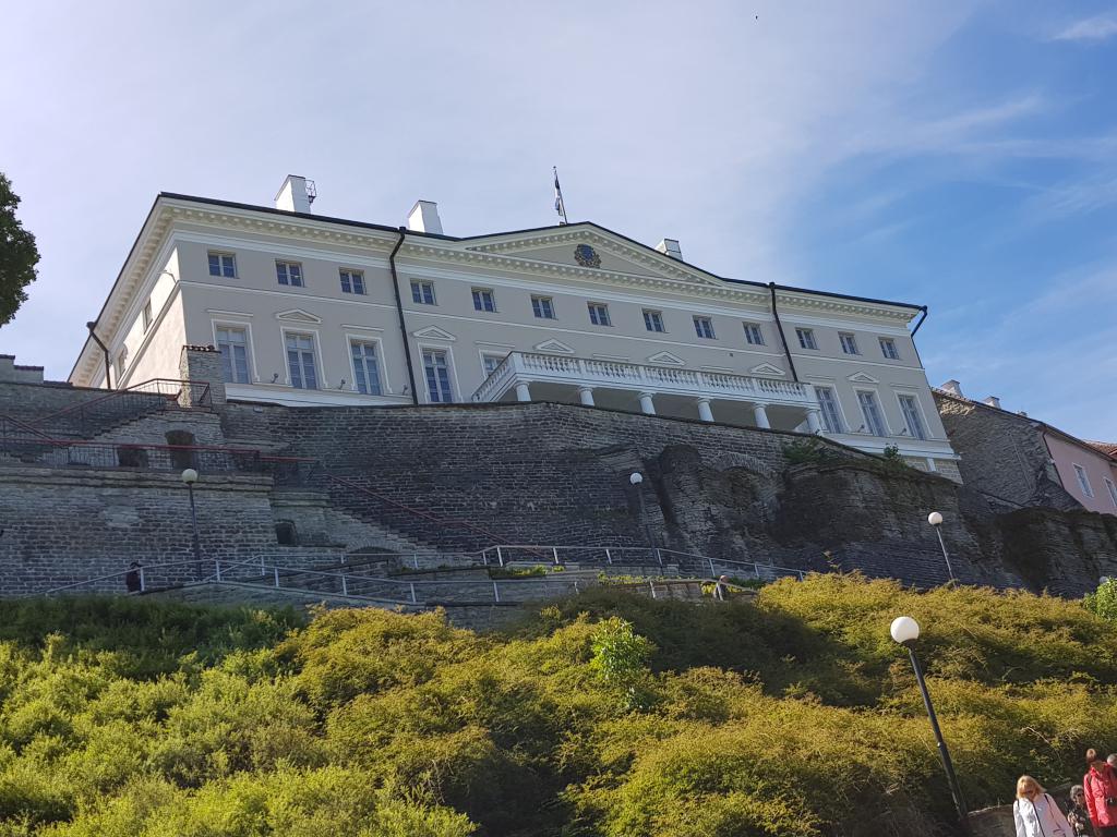 Toompea Castle, now Estonia parliament 座堂山城堡, 现国会大厦