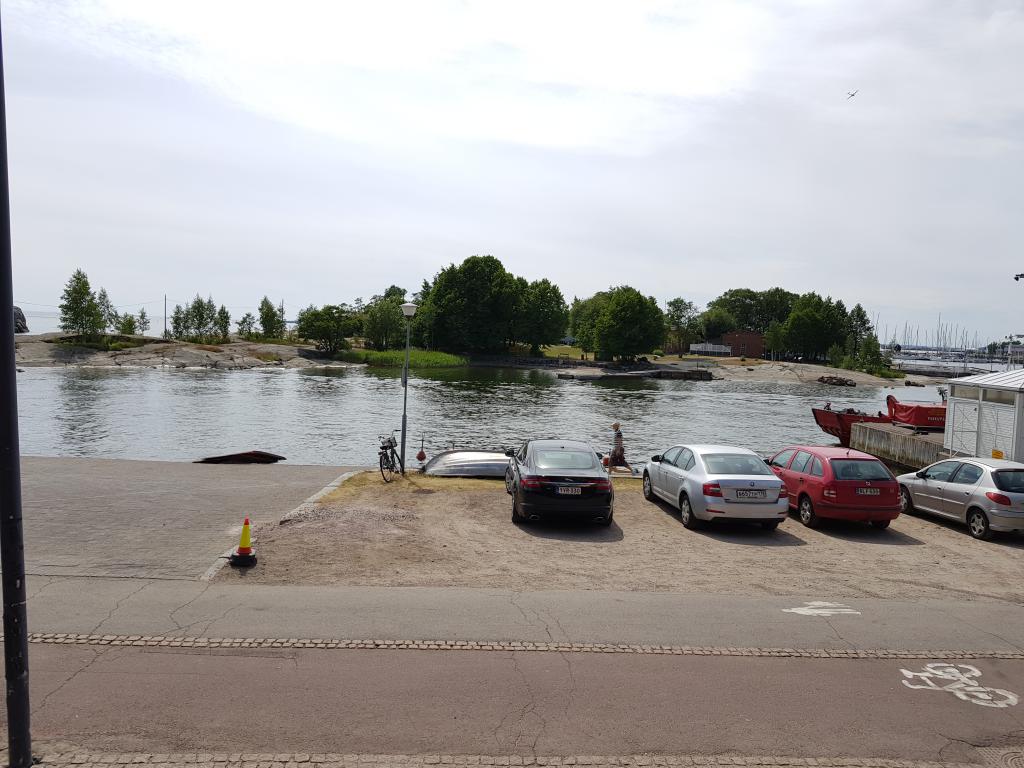 Beautiful seafront of Helsinki 赫尔辛基滩前美景