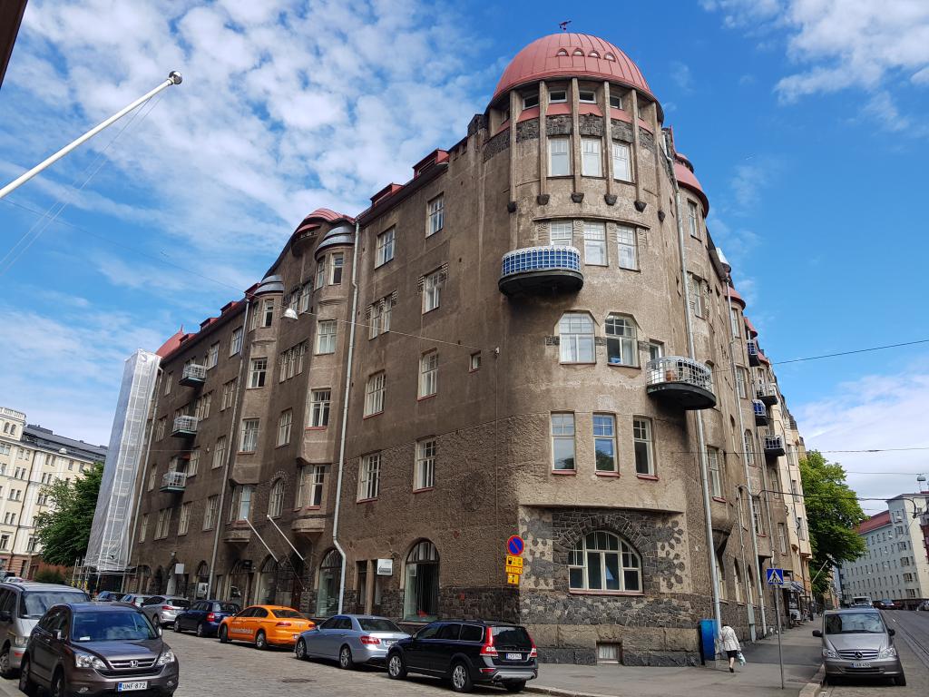 Helsinki architecture, apartment building 赫尔辛基建筑风格，公寓大楼