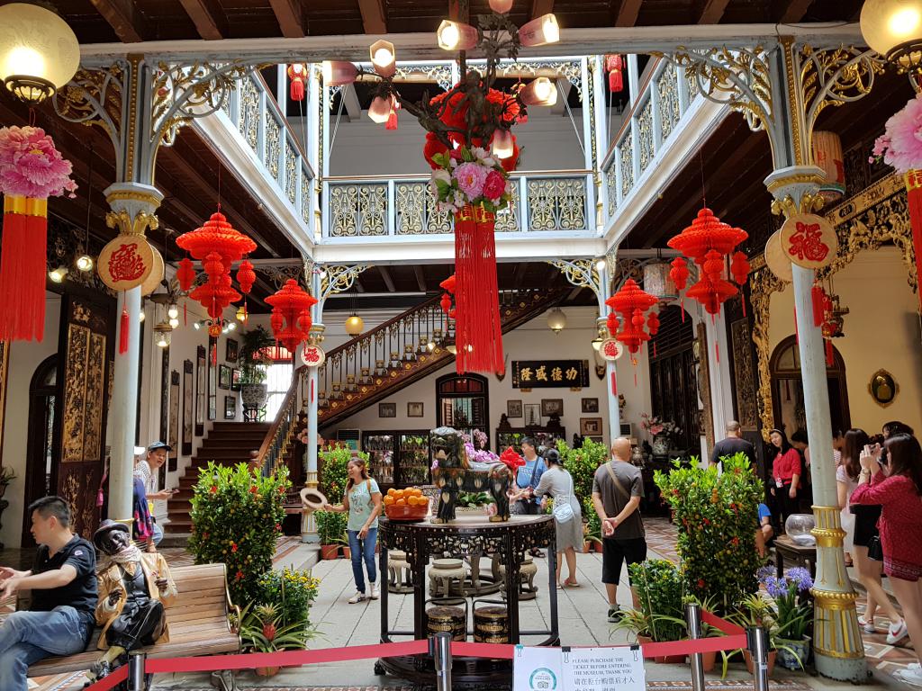 Interior of Peranakan Mansion 早期大宅Peranakan 内部