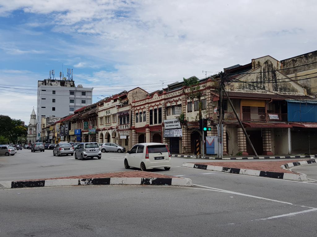 Chinese style shop houses 华人老商铺