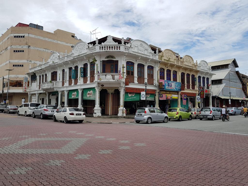 Chinese style shop houses 华人老商铺