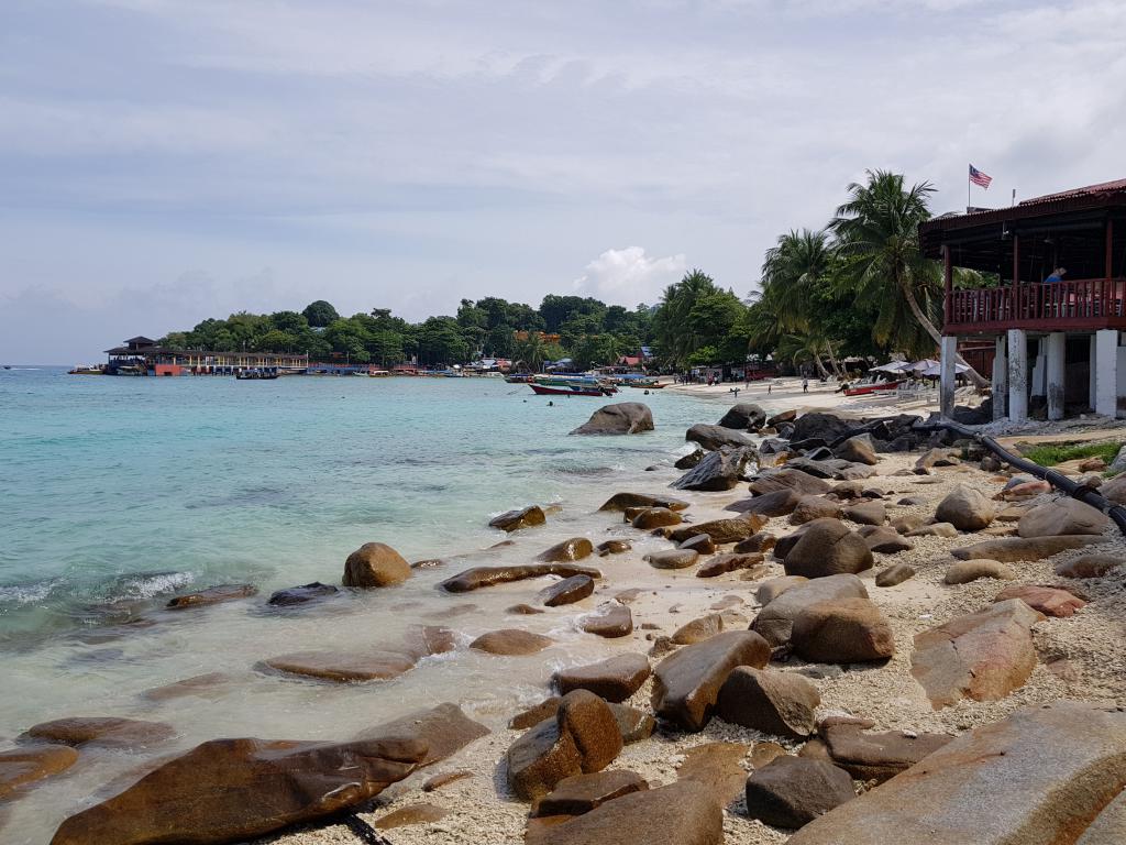 Perhentian Coral beach 停泊岛海滩