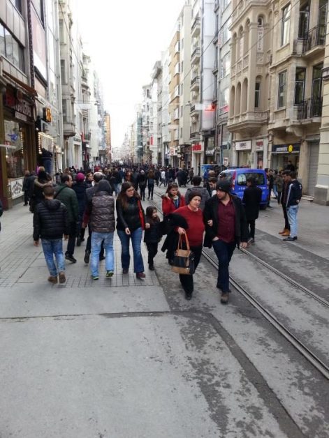 Commercial street, Istanbul 伊斯坦布尔商街